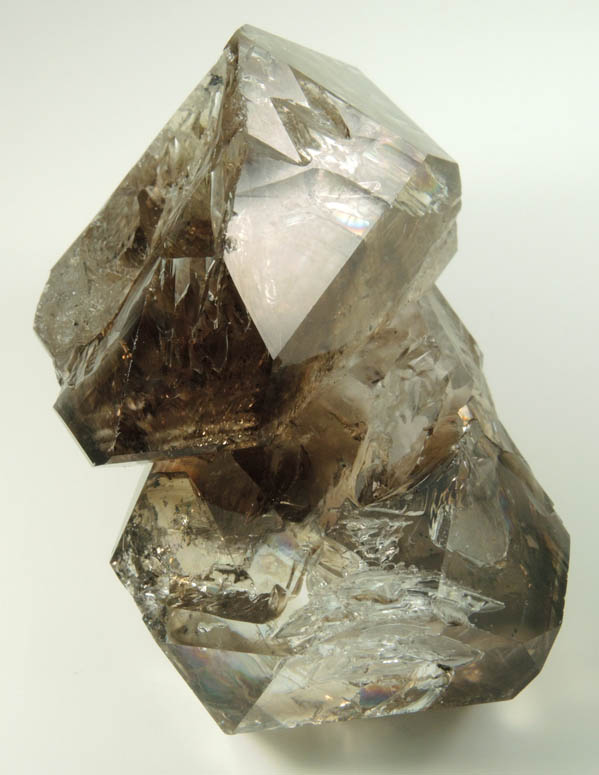 Quartz var. Skeletal Smoky Quartz from Lowville, Lewis County, New York