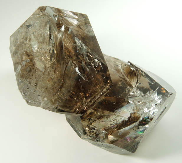 Quartz var. Skeletal Smoky Quartz from Lowville, Lewis County, New York