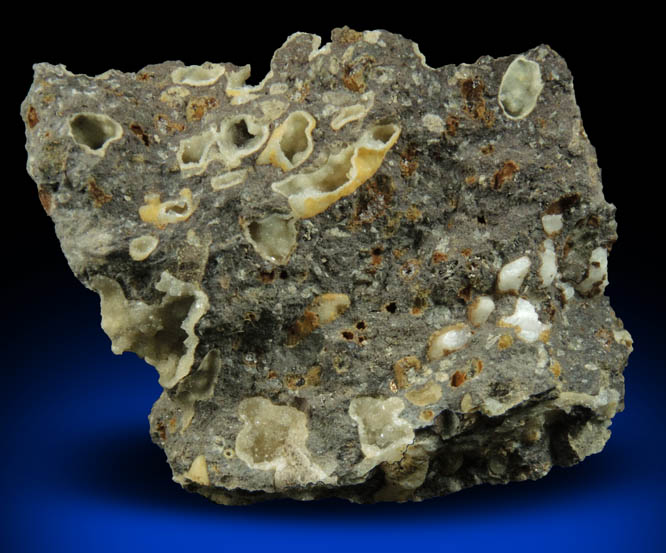 Heulandite, Stilbite, Apophyllite from Jaquish Road Cut, near Goble, Columbia County, Oregon