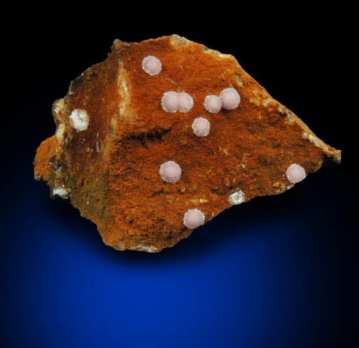 Strengite on Hematite-Goethite from Indian Mountain, Cherokee County, Alabama