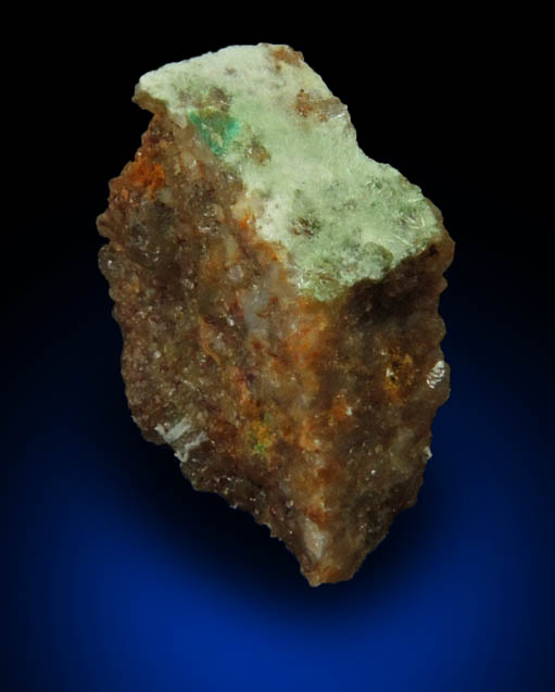 Olivenite var. Leucochalcite from Mine du Cap Garonne, Le Pradet, Provence-Alpes-Cte d'Azur, France