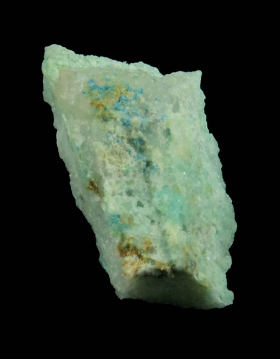 Lavendulan with Cyanotrichite from Mine du Cap Garonne, Le Pradet, Provence-Alpes-Cte d'Azur, France