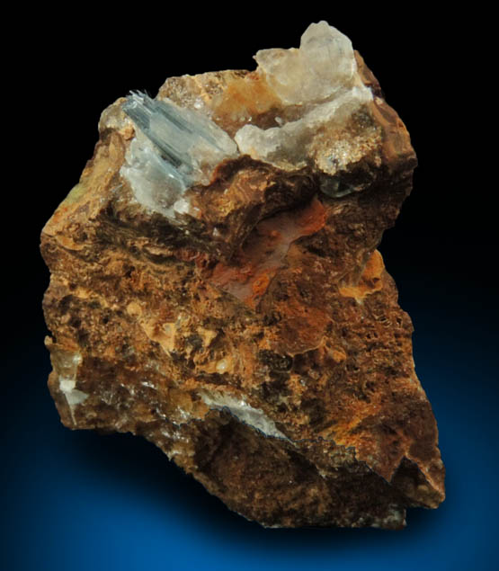 Kttigite with Gypsum from Mina Ojuela, Mapimi, Durango, Mexico