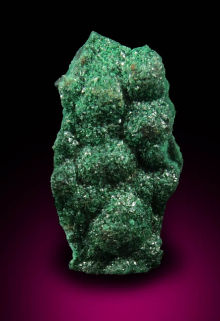 Malachite from L'Etoile du Congo Mine, Lubumbashi, Katanga Copperbelt, Haut-Katanga Province, Democratic Republic of the Congo