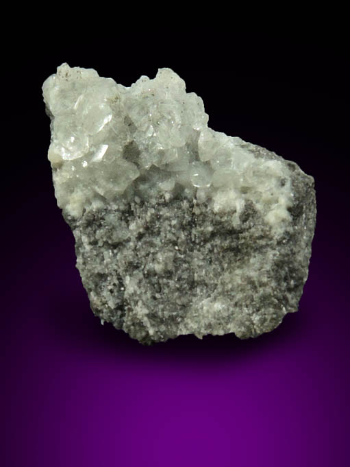 Pyrite on Calcite from Ivanhoe District, Wythe County, Virginia