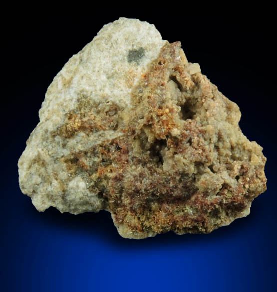 Siderite and Aegirine from Mid-State Quarry, Magnet Cove, Hot Spring County, Arkansas