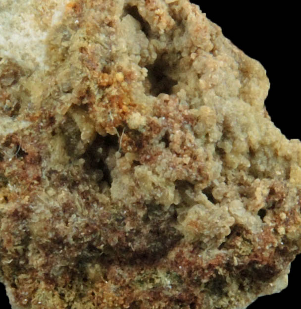 Siderite and Aegirine from Mid-State Quarry, Magnet Cove, Hot Spring County, Arkansas