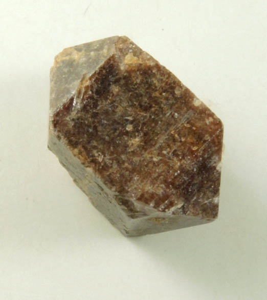 Zircon from Jones Mine, 1 km east of Tuxedo, Zirconia, Henderson County, North Carolina