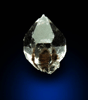 Quartz var. Herkimer Diamond with black phantom-growth zone from Newport, Herkimer County, New York