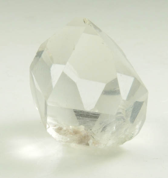 Quartz var. Herkimer Diamond with rare corner faces from Middleville, Herkimer County, New York