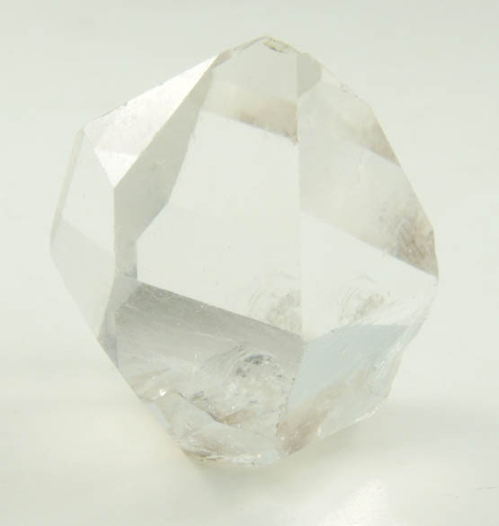 Quartz var. Herkimer Diamond with rare corner faces from Middleville, Herkimer County, New York