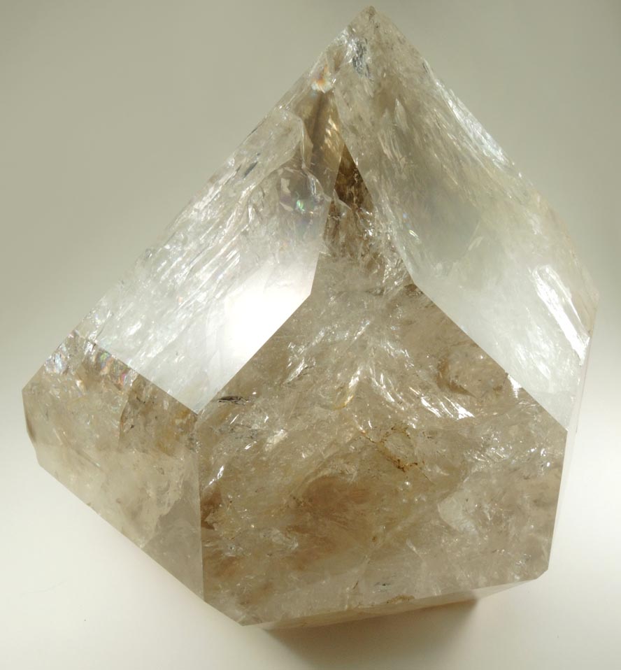 Quartz var. Herkimer Diamond from Diamond Acres (Hastings Farm), Fonda, Montgomery County, New York