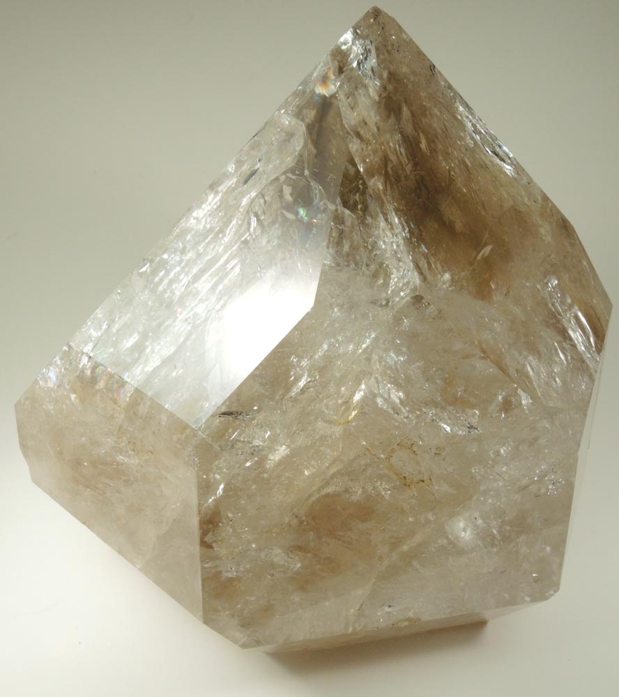 Quartz var. Herkimer Diamond from Diamond Acres (Hastings Farm), Fonda, Montgomery County, New York