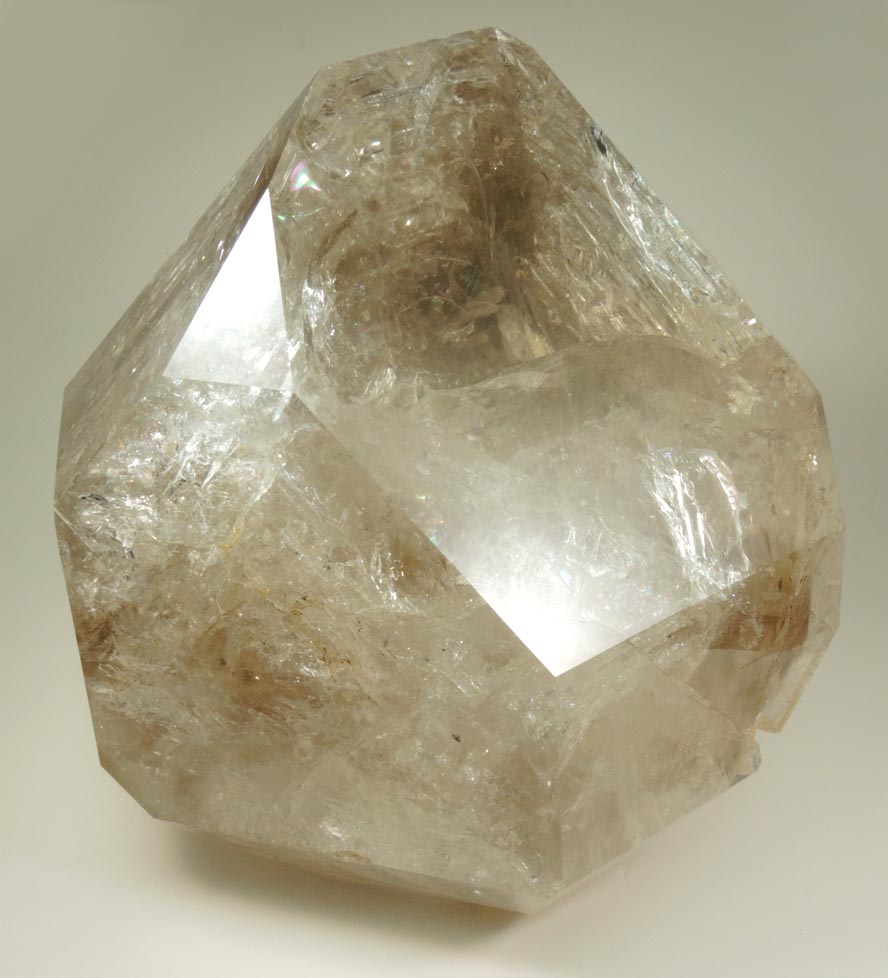 Quartz var. Herkimer Diamond from Diamond Acres (Hastings Farm), Fonda, Montgomery County, New York