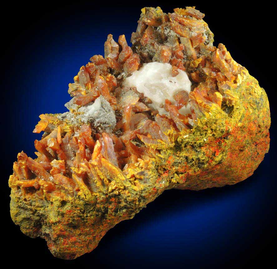 Orpiment from Shimen Mine, Hunan, China