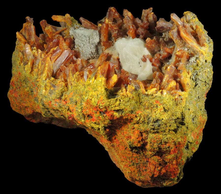 Orpiment from Shimen Mine, Hunan, China