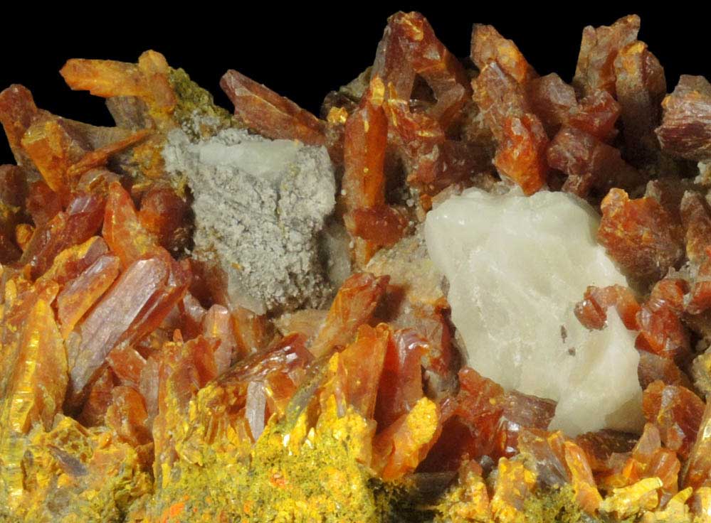 Orpiment from Shimen Mine, Hunan, China