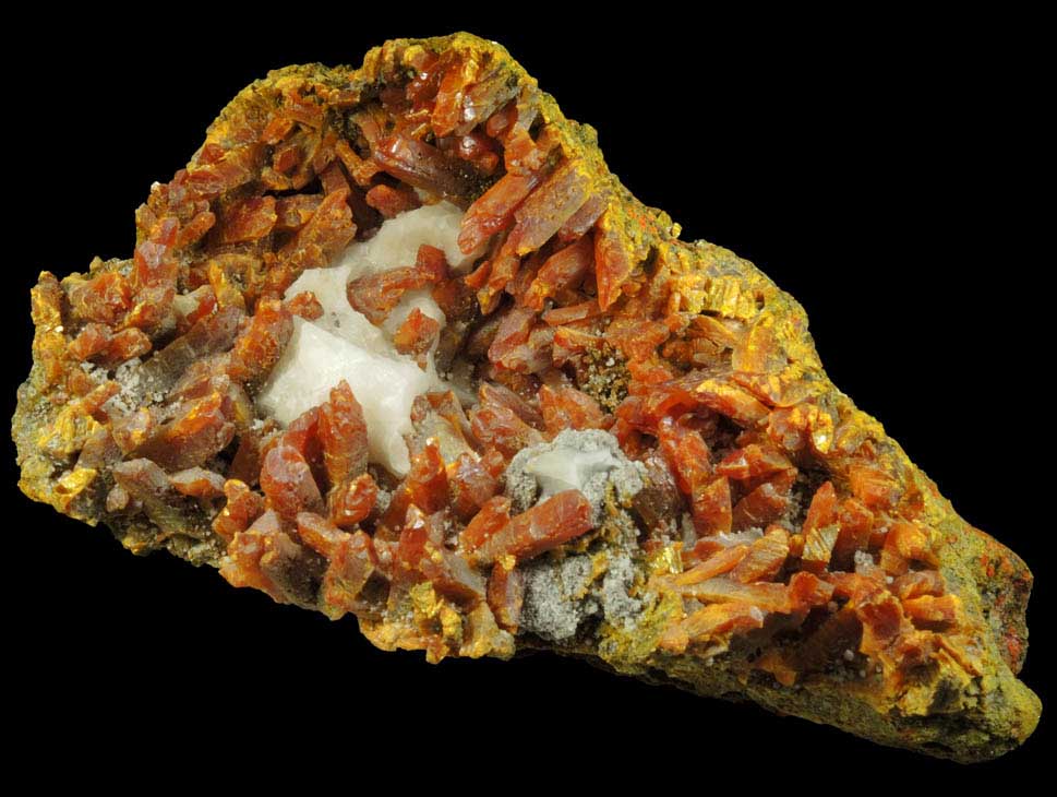 Orpiment from Shimen Mine, Hunan, China