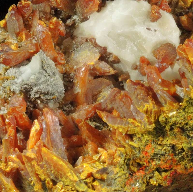 Orpiment from Shimen Mine, Hunan, China