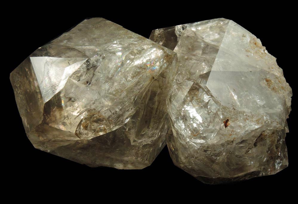 Quartz var. Herkimer Diamonds from Middleville, Herkimer County, New York