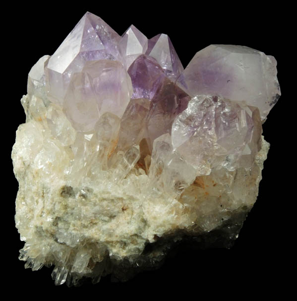 Quartz var. Amethyst Quartz from Jackson's Crossroads, Wilkes County, Georgia