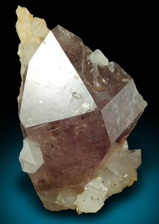 Quartz var. Amethyst Quartz from Diamond Hill Mine, Antreville, Abbeville County, South Carolina