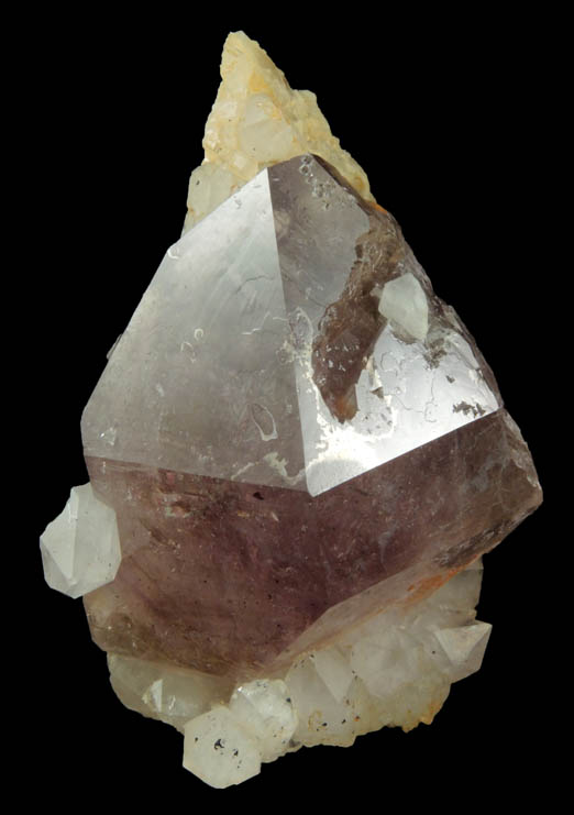 Quartz var. Amethyst Quartz from Diamond Hill Mine, Antreville, Abbeville County, South Carolina