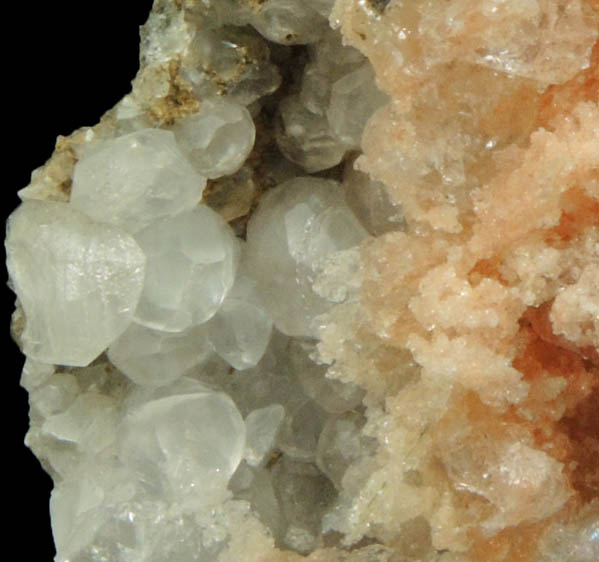 Gmelinite and Calcite from Upper New Street Quarry, Paterson, Passaic County, New Jersey