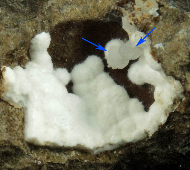 Mordenite with Dachiardite-Ca from Cape Lookout, Tillamook County, Oregon