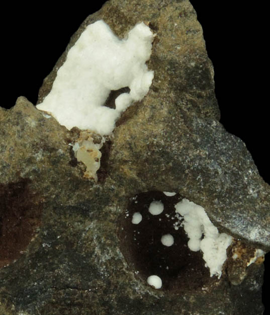 Mordenite with Dachiardite-Ca from Cape Lookout, Tillamook County, Oregon