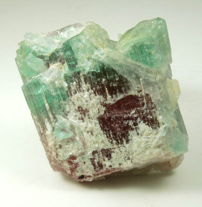 Elbaite Tourmaline from Dunton Quarry, Plumbago Mountain, Hall's Ridge, Newry, Oxford County, Maine