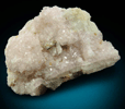 Quartz var. Rose Quartz Crystals on Albite from Rose Quartz Locality, Plumbago Mountain, Newry, Oxford County, Maine