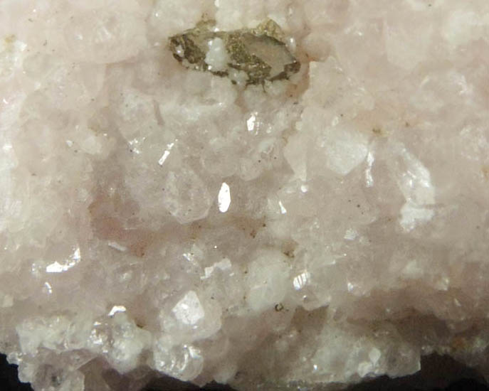 Quartz var. Rose Quartz Crystals on Albite from Rose Quartz Locality, Plumbago Mountain, Newry, Oxford County, Maine