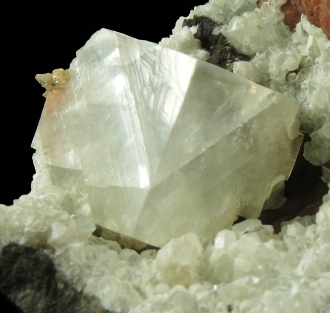 Calcite, Datolite, Stilbite from Millington Quarry, Bernards Township, Somerset County, New Jersey