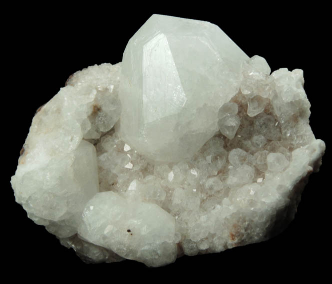 Analcime from Francisco Brothers Quarry, Great Notch, Passaic County, New Jersey