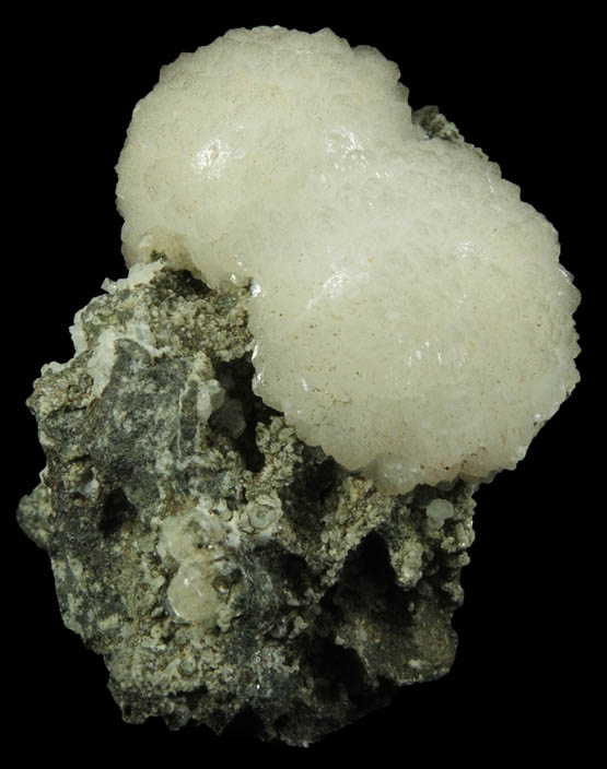 Stilbite-Stellerite from Braen's Quarry, Haledon, Passaic County, New Jersey