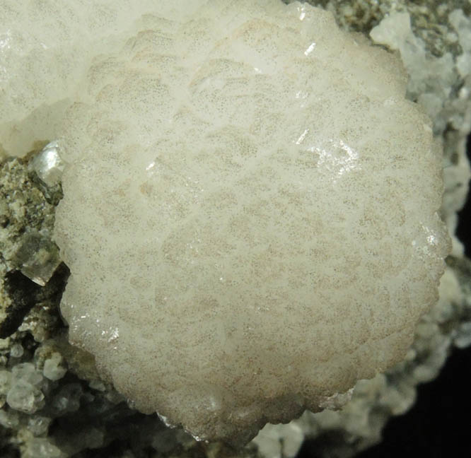 Stilbite-Stellerite from Braen's Quarry, Haledon, Passaic County, New Jersey