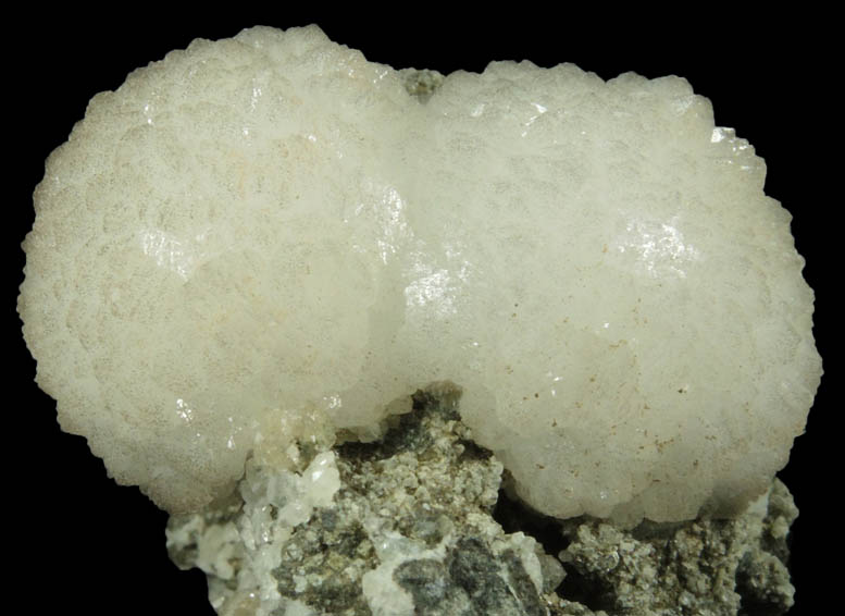 Stilbite-Stellerite from Braen's Quarry, Haledon, Passaic County, New Jersey