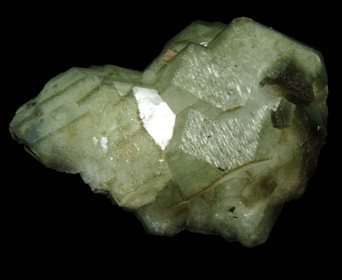 Apophyllite included with Chlorite from Millington Quarry, Bernards Township, Somerset County, New Jersey