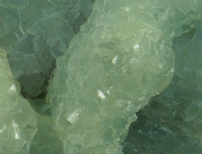 Prehnite from Prospect Park Quarry, Prospect Park, Passaic County, New Jersey