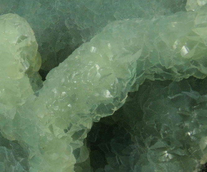 Prehnite from Prospect Park Quarry, Prospect Park, Passaic County, New Jersey