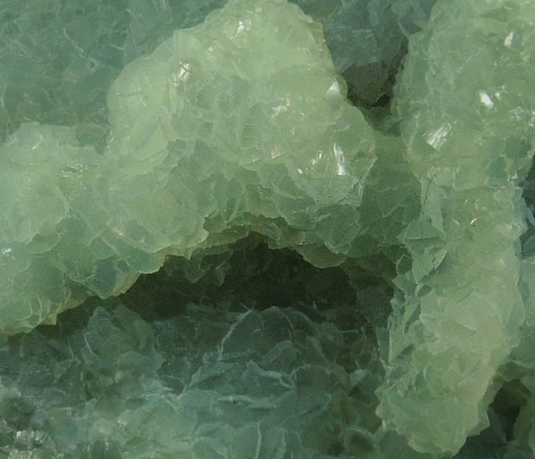 Prehnite from Prospect Park Quarry, Prospect Park, Passaic County, New Jersey