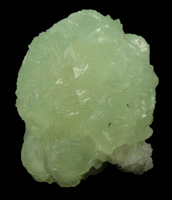 Prehnite from Prospect Park Quarry, Prospect Park, Passaic County, New Jersey