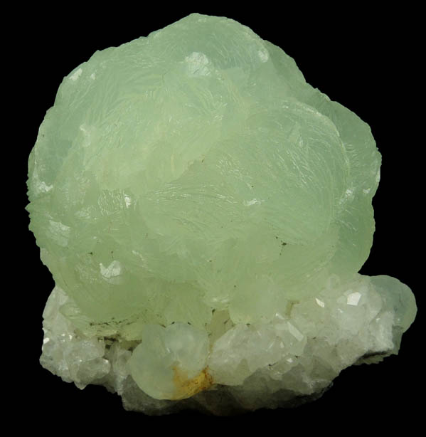 Prehnite from Prospect Park Quarry, Prospect Park, Passaic County, New Jersey