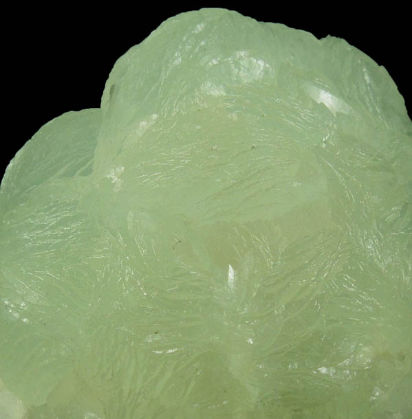 Prehnite from Prospect Park Quarry, Prospect Park, Passaic County, New Jersey