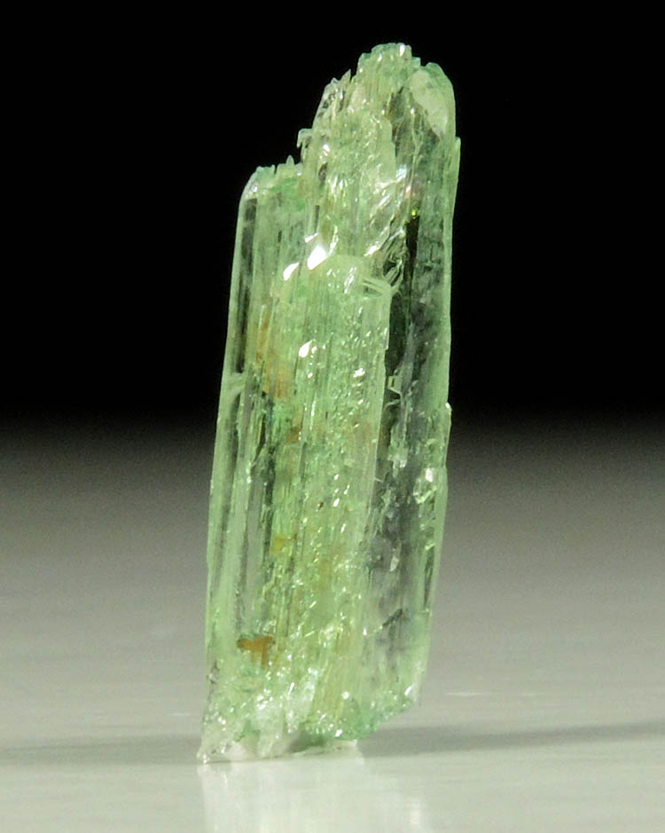 Spodumene var. Hiddenite from 1997 Pocket, Rist Mine, Hiddenite, Alexander County, North Carolina (Type Locality for Hiddenite)