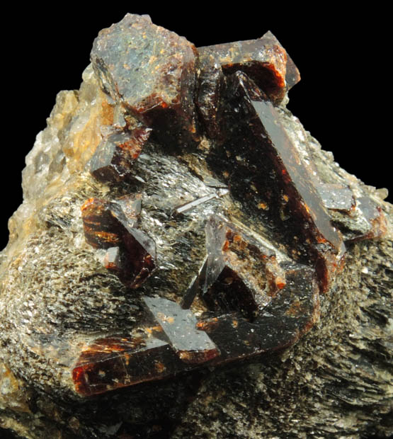 Staurolite from Cook Road, Windham, Cumberland County, Maine