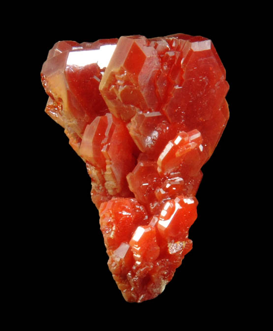 Vanadinite from Mibladen, Haute Moulouya Basin, Zeida-Aouli-Mibladen belt, Midelt Province, Morocco