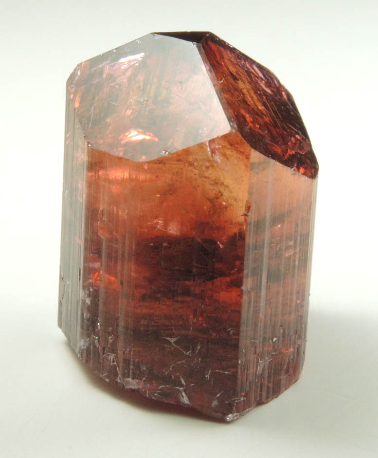 Elbaite var. Rubellite Tourmaline from Malchanskoye (Malkhan) pegmatite field, Chitinskaya Oblast', Transbaikalia, Siberia, Russia