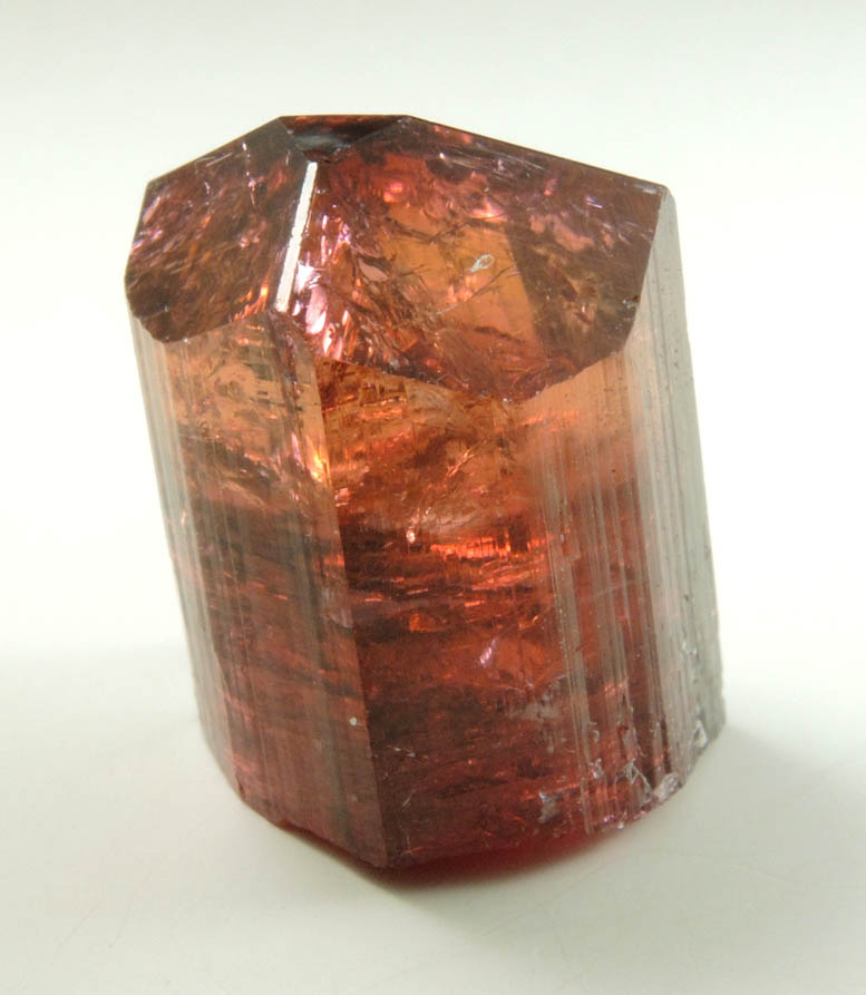 Elbaite var. Rubellite Tourmaline from Malchanskoye (Malkhan) pegmatite field, Chitinskaya Oblast', Transbaikalia, Siberia, Russia